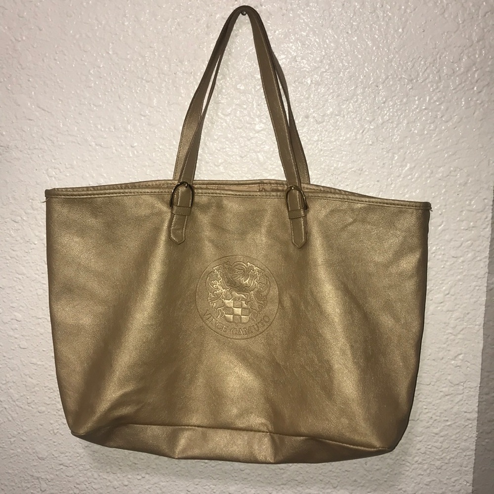 Vince Camuto Gold tote bag
